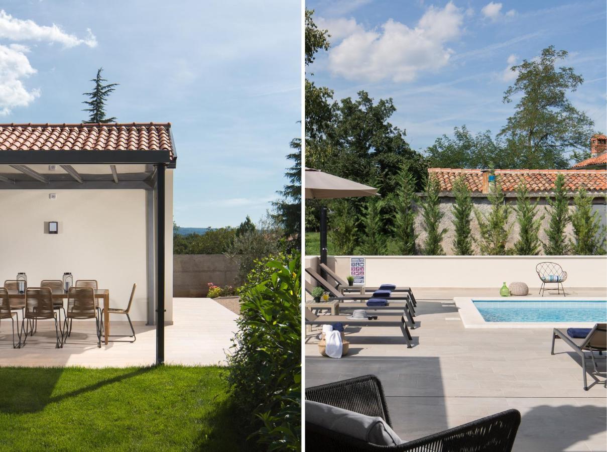 Villa Del Sol With Large Garden Perfect For Families Labin  Buitenkant foto