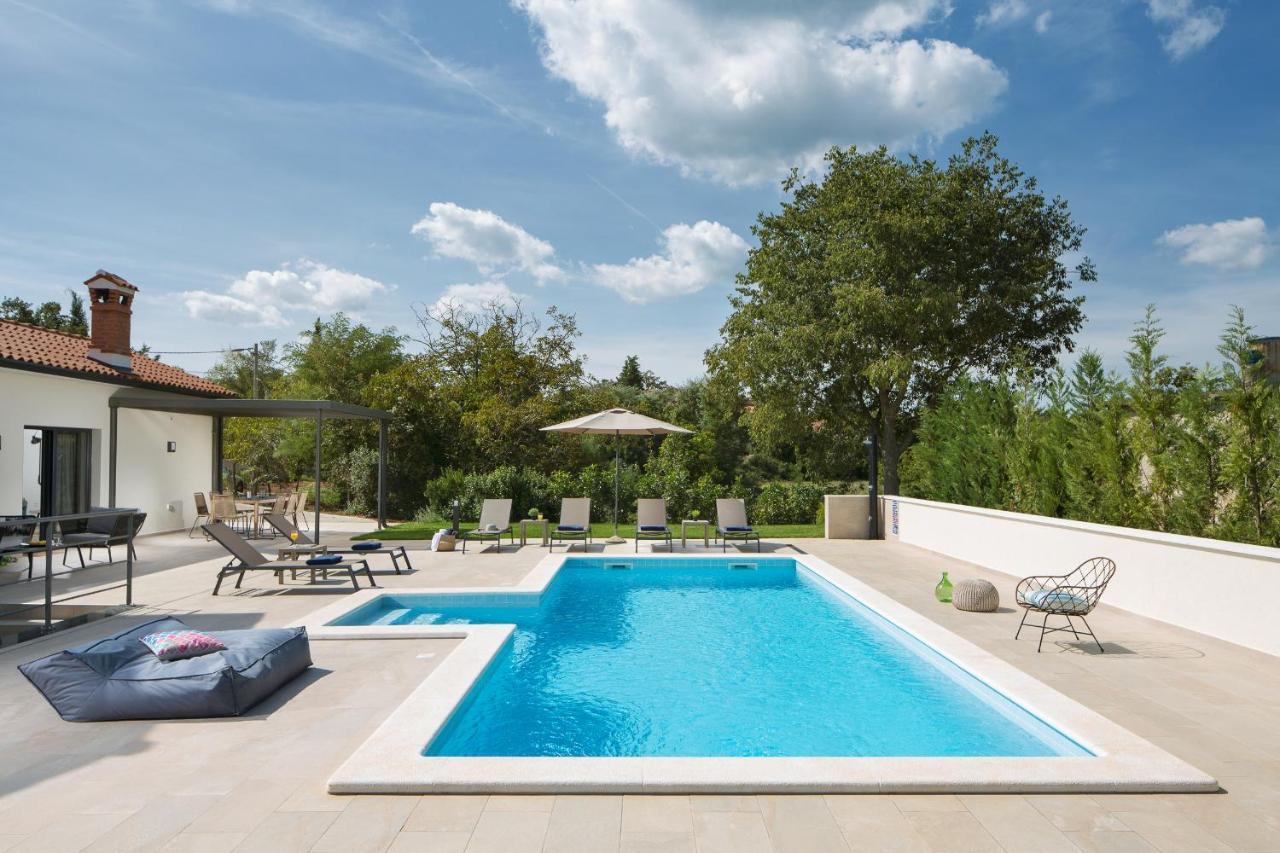 Villa Del Sol With Large Garden Perfect For Families Labin  Buitenkant foto